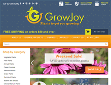 Tablet Screenshot of growjoy.com